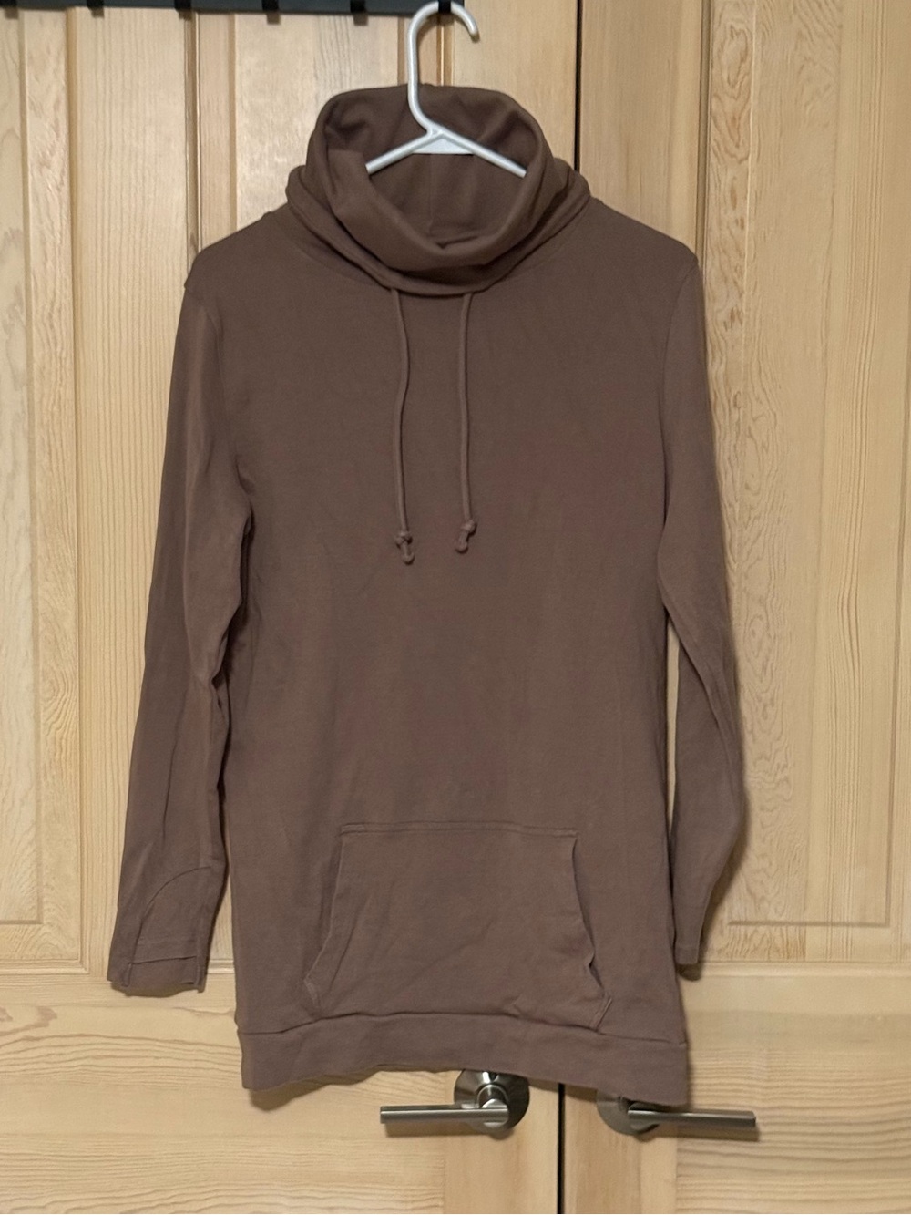 Lily & Lottie Women’s Brown Cowl Neck